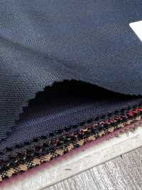 SK6512-GR Japanese-made Silk Wool Stretch Brown Stripe[Textile] HOSOI SYOJI Additional Images