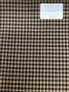 MH6511-CB Standard Japanese-made Wool Mohair Worsted (Tonic Style) Camel Brown Check