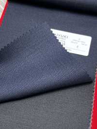 3ML4526 26AW MIYUKI Textile MIYUKI ESSENTIALS Stretch Twill Navy Solid Miyuki Woolen Mills Additional Images