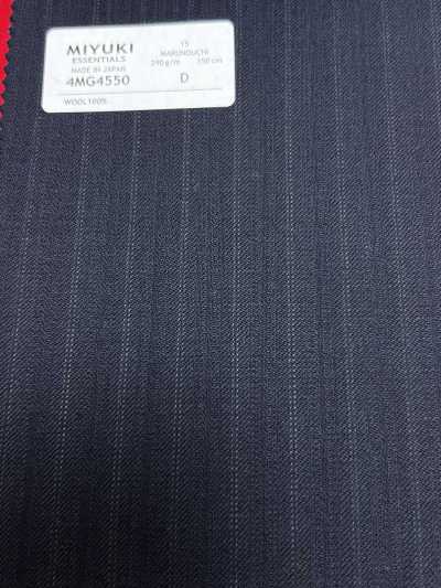 4MG4550 26AW MARUNOUCHI Twill Navy Stripe
