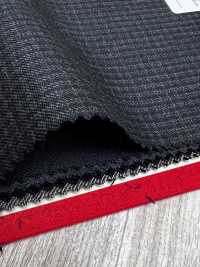 4MG4616 26AW MARUNOUCHI Twill Charcoal Gray Check[Textile] Miyuki Woolen Mills Additional Images