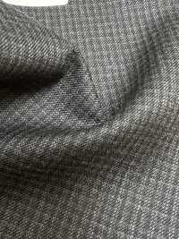 4MG4616 26AW MARUNOUCHI Twill Charcoal Gray Check[Textile] Miyuki Woolen Mills Additional Images