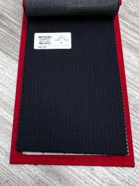 4ML4412 26AW THE CITY Twill Navy Stripe[Textile] Miyuki Woolen Mills Additional Images