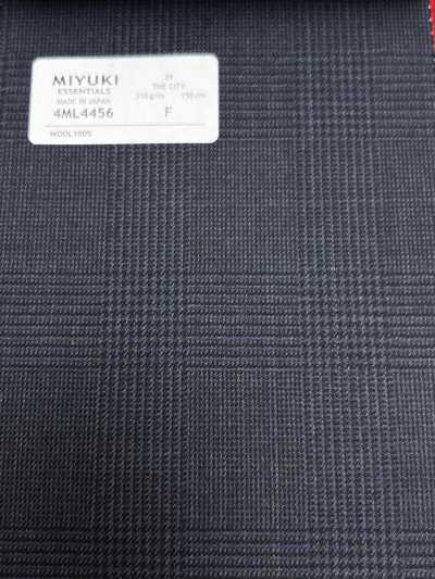 4ML4456 26AW THE CITY Twill Navy Check
