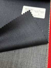 4MR4634 26AW Super100's × Cashmere Navy No Pattern[Textile] Miyuki Woolen Mills Additional Images