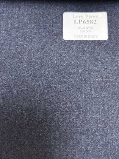 LP6582 Loro Piana Navy Blue No Pattern