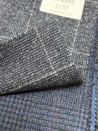 LP6592 Loro Piana Navy Blue Check[Textile] HOSOI SYOJI Additional Images