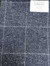 LP6592 Loro Piana Navy Blue Check