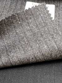 LP6608 Loro Piana Super130's Brown Stripe[Textile] HOSOI SYOJI Additional Images