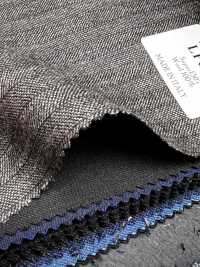 LP6608 Loro Piana Super130's Brown Stripe[Textile] HOSOI SYOJI Additional Images
