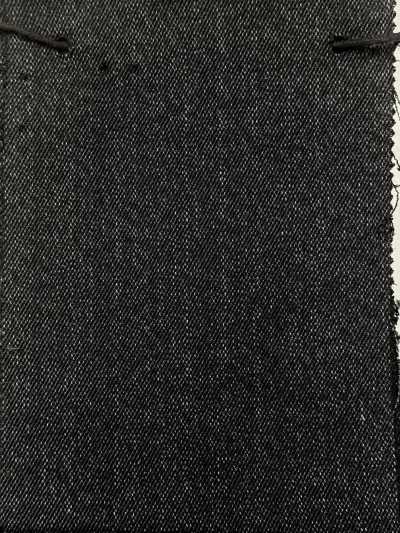 NWD010-341 NIKKE Nikke Textile Co., Ltd. WOOL DENIM Navy Blue Solid