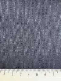 DM6151 DORMEUIL QUEEN Super100's Dark Navy Stripe[Fabric] HOSOI SYOJI Additional Images
