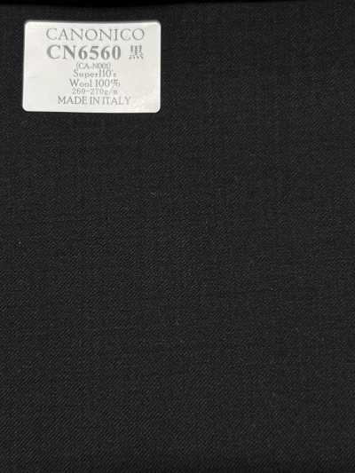 CANONICO Super110's Black Solid