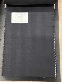 CN6567 CANONICO Super110's Dark Navy Stripe[Fabric] HOSOI SYOJI Additional Images