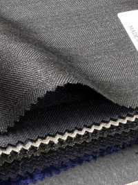 CN6568 CANONICO Super110's Dark Brown Stripe[Fabric] HOSOI SYOJI Additional Images