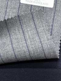 AF5546 Alfred Brown Gray × Navy Blue Stripe[Textile] HOSOI SYOJI Additional Images