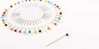 26499 Colorful Glass Head Pin Needle (BOHIN)[Handicraft Supplies] BOHIN Sub Photo