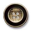 335 Metal Buttons For Domestic Suits And Jackets Gold / Black