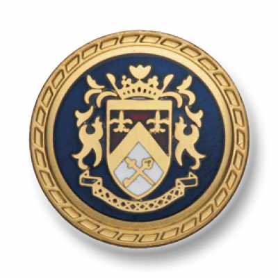531 Made In Japan Metal Button For Suits And Jackets Gold/Navy Blue