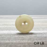 600-2H Two-hole Real Buffalo Horn Button For Domestic Suits And Jackets Yamamoto(EXCY) Sub Photo