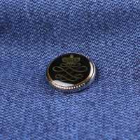 806 Metal Buttons For Domestic Suits And Jackets Silver / Black Yamamoto(EXCY) Sub Photo