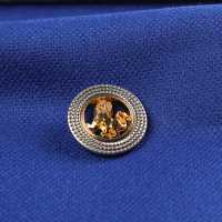 917 Metal Button For Domestic Suits And Jackets Lion Pattern Gold / Silver Yamamoto(EXCY) Sub Photo