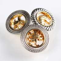 917 Metal Button For Domestic Suits And Jackets Lion Pattern Gold / Silver Yamamoto(EXCY) Sub Photo