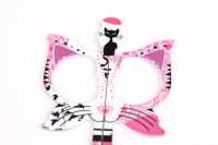 98546 4 Colors Of Small Scissors With Cat Pattern (BOHIN)[Handicraft Supplies] BOHIN Additional Images