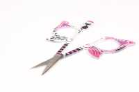 98546 4 Colors Of Small Scissors With Cat Pattern (BOHIN)[Handicraft Supplies] BOHIN Additional Images
