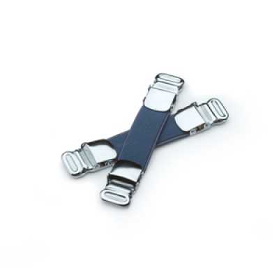 AB-6 Sleeve Garter, Gray, Plain, Yoke-Hanging Type (Type That Sandwiches The Sleeve From Above And Below)