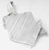 AS-943 Domestic Silk Ascot Tie Stripe Gray