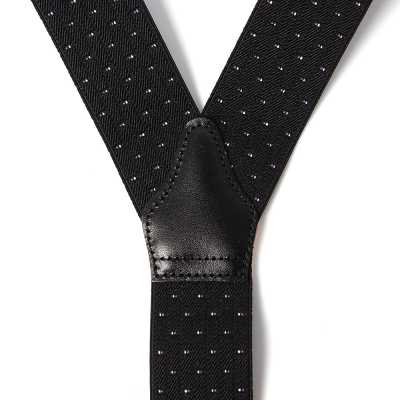 AT-2313-BK Albert Thurston Suspenders Pin Dot Pattern 35MM Black[Formal Accessories] ALBERT THURSTON Sub Photo