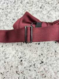 BFK-510 High-quality Material Shawl Label Silk Cloth Used Sword Butterfly Wine Red[Formal Accessories] Yamamoto(EXCY) Sub Photo