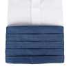 CM-D01 Pima Cotton Denim Cummerbund Blue