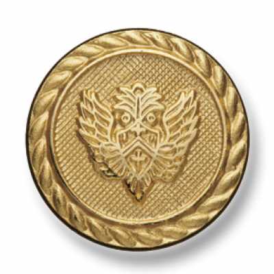 EX196 Japanese-made Metal Buttons For Suits And Jackets, Gold