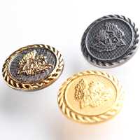 EX198 Metal Button For Domestic Suits And Jackets Gold X Silver Combination Yamamoto(EXCY) Sub Photo