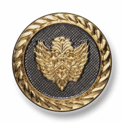 EX198 Japan-made Metal Buttons For Suits And Jackets, Gold X Silver Combo