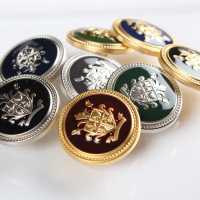 EX202 Metal Buttons For Domestic Suits And Jackets Gold / Black Yamamoto(EXCY) Sub Photo