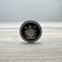 EX203 Metal Buttons For Domestic Suits And Jackets Silver / Black Yamamoto(EXCY) Sub Photo