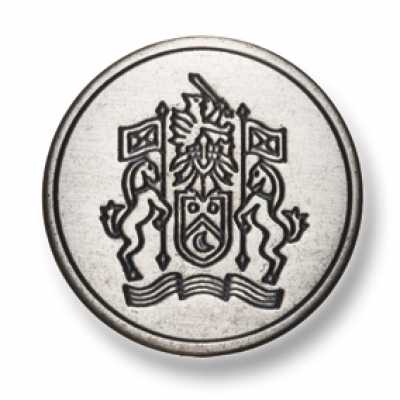 EX222 Made In Japan Metal Button For Suits And Jackets Silver