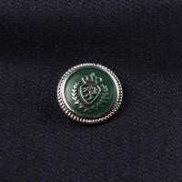 EX268 Metal Buttons For Domestic Suits And Jackets Silver / Green Yamamoto(EXCY) Sub Photo