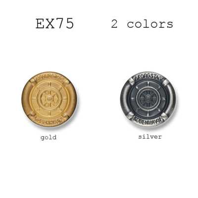 EX75 Japan-made Metal Button For Suits And Jackets