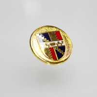 HS-96 Holland &amp; Sherry Metal Buttons For Suits And Jackets Gold Holland &amp; Sherry Sub Photo