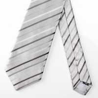 HVN-03 VANNERS Textile Used Handmade Tie Striped Pattern Light Gray[Formal Accessories] Yamamoto(EXCY) Sub Photo