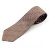HVN-18 Handmade Tie With VANNERS Textile Glen Plaid Brown