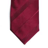 HVN-21 VANNERS Textile Used Handmade Tie Striped Pattern Wine Red[Formal Accessories] Yamamoto(EXCY) Sub Photo