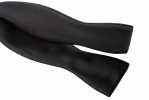 MT-106 High-quality Material Shawl Label Silk Hand-knot Bow Tie Black