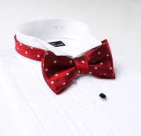 MT-600 Domestic Silk Hand-knot Bow Tie Polka Dot Pattern Red[Formal Accessories] Yamamoto(EXCY) Sub Photo