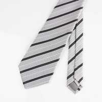 NE-29 Made In Japan Formal Tie Silver Stripe[Formal Accessories] Yamamoto(EXCY) Sub Photo