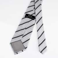 NE-29 Made In Japan Formal Tie Silver Stripe[Formal Accessories] Yamamoto(EXCY) Sub Photo